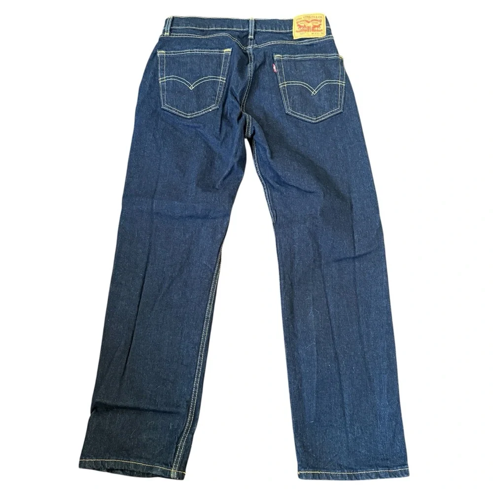 Levi’s 505 Men’s Jeans 33x30 Dark Wash Straight Leg Denim Classic‎ Fit Vintage